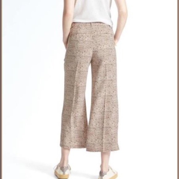 BANANA REPUBLIC Blake Cropped  Print Pant, sz 4 - Picture 4 of 8